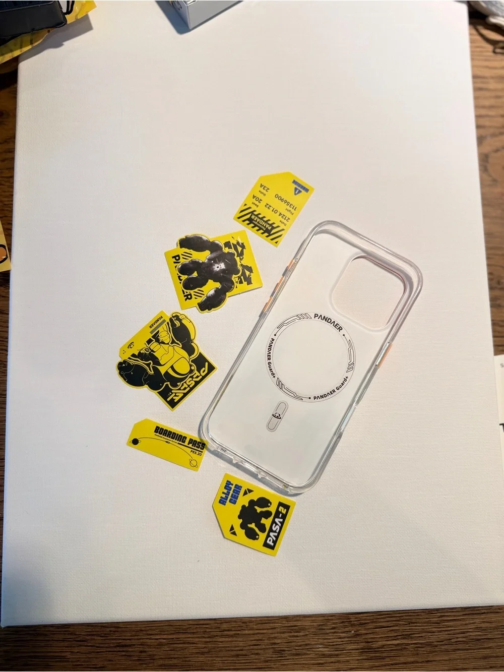 NIB PANDAER MagSafe Antibacterial Matte Case for iPhone 16 Pro